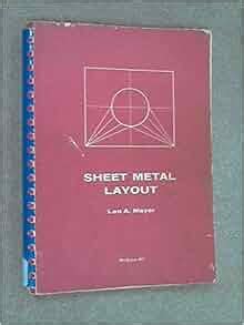 sheet metal fabrication and layout book|sheet metal layout books.